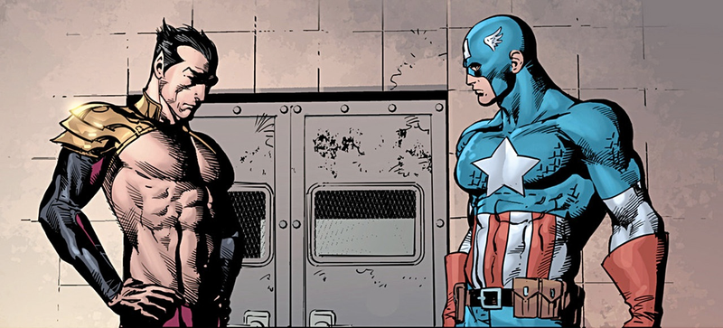 Illustration for article titled 10 Times When Comics And Movies Sexualized Male Superheroes